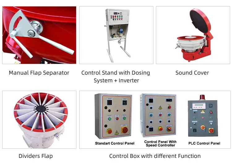Details of Stone Vibratory Tumbler Polisher Machine